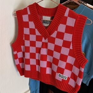 Ragged Priest Jeans Sweater Vest